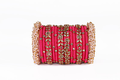 SAUMAKSHI DESIGNS Plastic Bangle Set(Pack of 2)