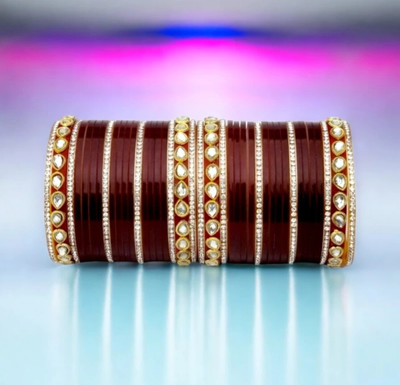 Ha Meem Plastic Bangle Set(Pack of 10)