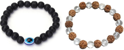 HouseOfCommon Stone, Crystal Bracelet Set(Pack of 2)