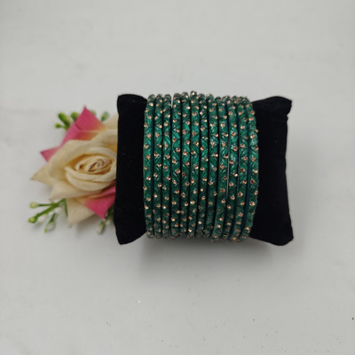 navika bangles Glass Bangle Set(Pack of 12)