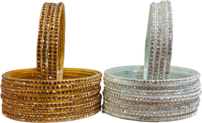 lyychee Glass Bangle(Pack of 10)