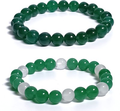 MODERN CULTURE JEWELS Crystal Beads Bracelet Set(Pack of 2)