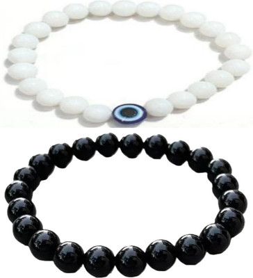 IKONKARR Brass, Stone, Crystal, Plastic Bracelet(Pack of 2)