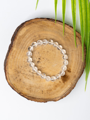 Look And Adorn Clear Quartz Crystal Bracelet