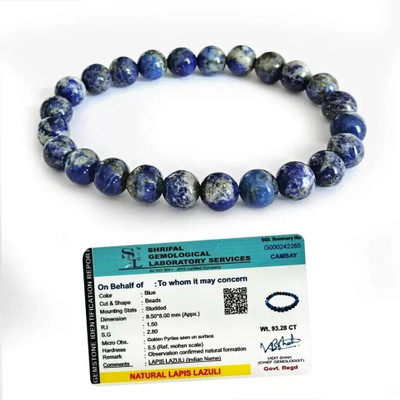 SUKHAD Crystal Lapis Lazuli Bracelet