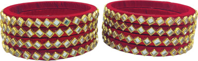 THECREATIONSHUB Plastic Bangle Set(Pack of 8)