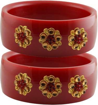 maya fashion Alloy Bangle(Pack of 2)