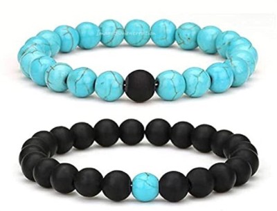 vien Stone Beads Bracelet(Pack of 2)