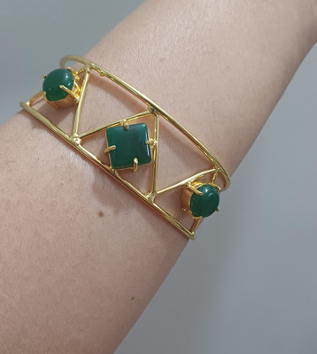 R S COLLECTION Alloy Gold-plated Cuff