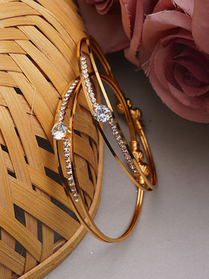 GEMINI FASHION HUB Brass Bracelet(Pack of 2)