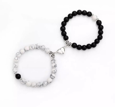 JS Enterprises Stone Bracelet(Pack of 2)