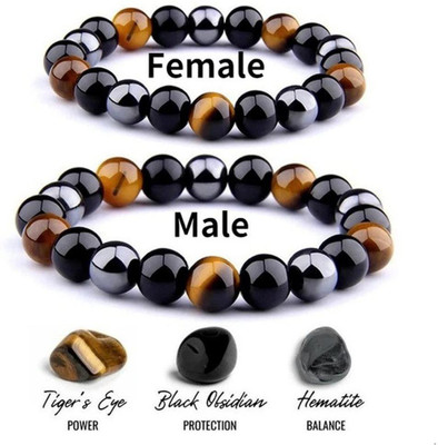 jupiter speaks Stone Crystal Bracelet(Pack of 2)