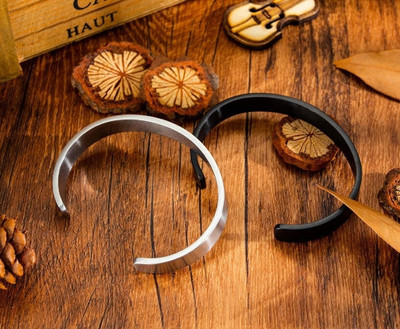 Neerajyoti Stainless Steel Cuff(Pack of 2)