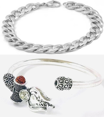 IKONKARR Alloy, Stainless Steel Bracelet(Pack of 2)
