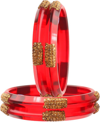 Terraband Lac Bangle Set(Pack of 4)