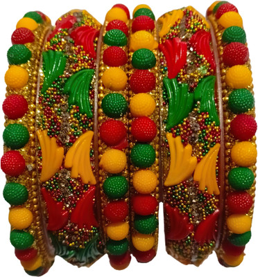 F A SUPPLIERS Plastic Bangle Set(Pack of 6)