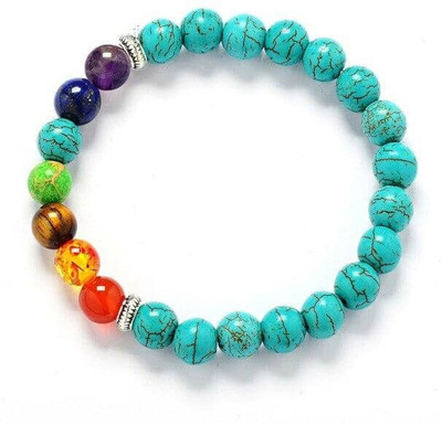 Agatesvibe Stone Beads, Agate, Turquoise Bracelet