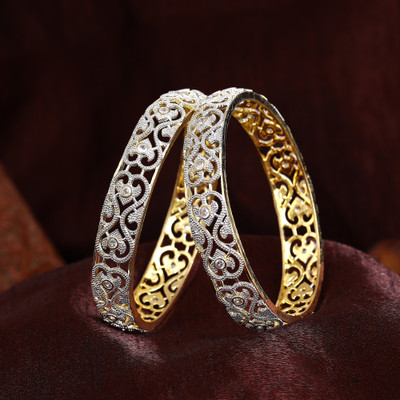 GehenabyEstele Alloy Bangle Set(Pack of 2)