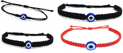 Ligament Fabric Bracelet Set(Pack of 4)