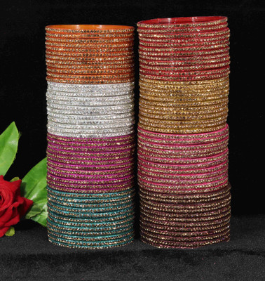 NMII Glass Bangle Set(Pack of 96)