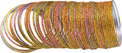 Ink innaka Metal Bangle Set(Pack of 10)