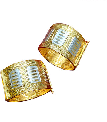 balaji gold Copper Gold-plated Bangle Set(Pack of 2)