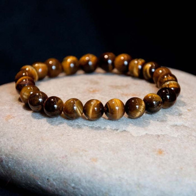 Vedic Hind Stone, Crystal, Tiger's Eye Agate, Cat's Eye, Crystal Bracelet