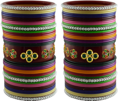 Vidhya Kangan Brass Bangle(Pack of 10)