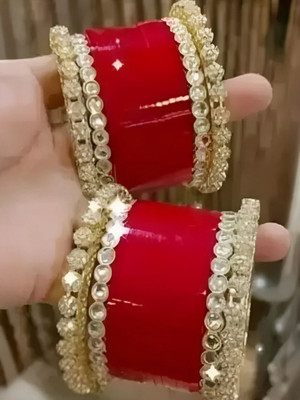 shivaay traders Plastic Cubic Zirconia Chudas(Pack of 2)