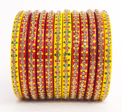 lahticollection Lac Bangle Set(Pack of 10)