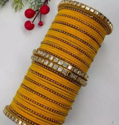 ZADLAXAR Metal Zircon Bangle Set