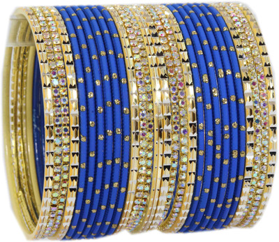 NMII Metal Zircon Bangle Set(Pack of 28)
