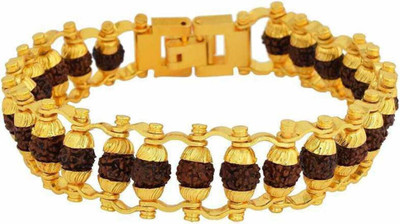 Divine rudras Alloy Gold-plated Bracelet