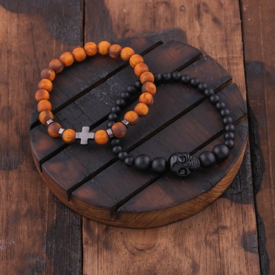 Delfa Wood Bracelet(Pack of 2)