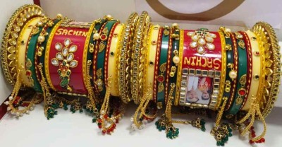 SP PHOTO CHURA Plastic Bangle Set(Pack of 2)