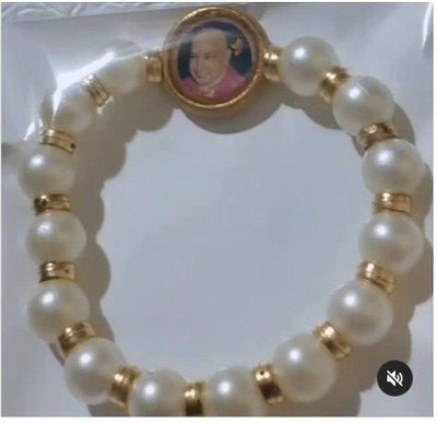 Blessingalways Guruji Plastic Bracelet(Pack of 10)