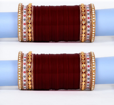 Bianka Plastic Bangle Set(Pack of 2)
