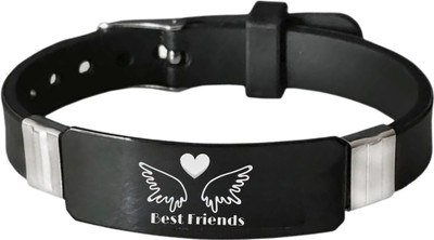 The Men Gift Metal, Rubber Bracelet