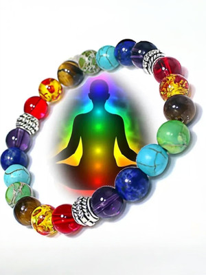 AdvaitEtp 7 Chakra Crystal Bracelet