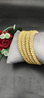 navika bangles Metal Bangle Set(Pack of 4)