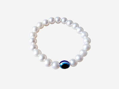 ANAY Stone Pearl Bracelet