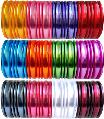 hand kkrafts Plastic Bangle Set(Pack of 10)