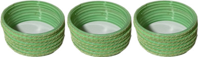 GROWLIC Glass Bangle Set(Pack of 24)