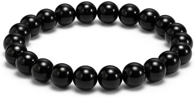 ClicCraz Black Obsidian Crystal Bracelet