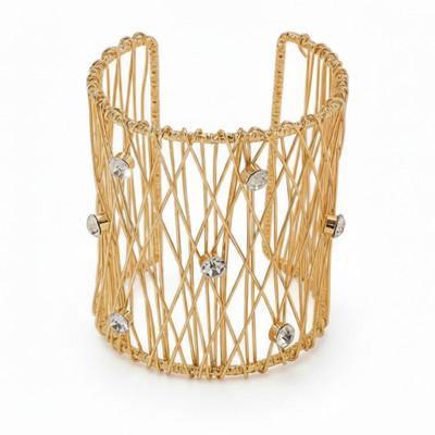 heart choice Alloy Gold-plated Cuff