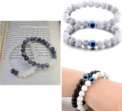 MAATRCHAAYA Crystal Crystal Bracelet Set(Pack of 3)