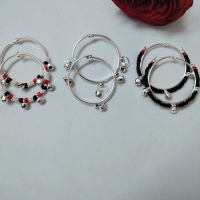Neo Smarrt Metal, Alloy Kada(Pack of 3)