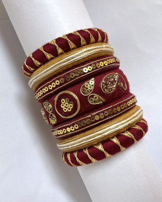 TAMNI Plastic Bangle Set(Pack of 6)