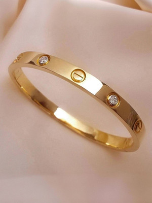 Goldiwala Alloy Gold-plated Bracelet