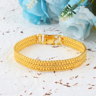 Dzinetrendz Brass Gold-plated Bracelet